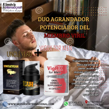 DUO AGRANDADOR DE PENE SEXSHOP LOS OLIVOS